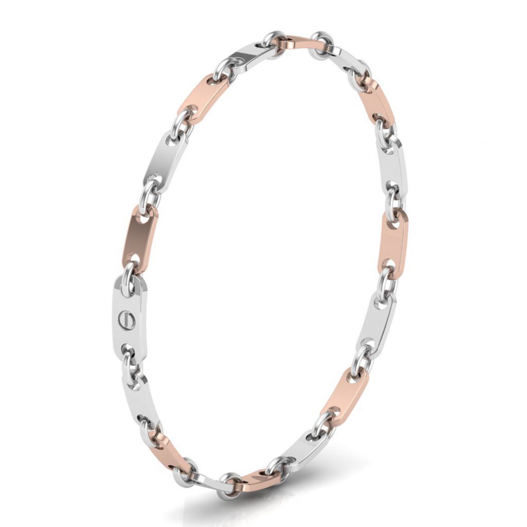 Delicate Fusion Gold Bracelet