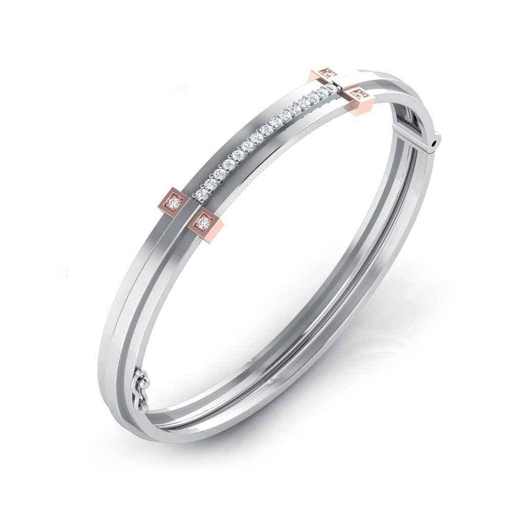 Beautiful Platinum Diamond Bracelet