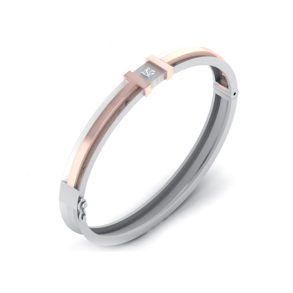 Ravishing Diamond Hand Bracelet
