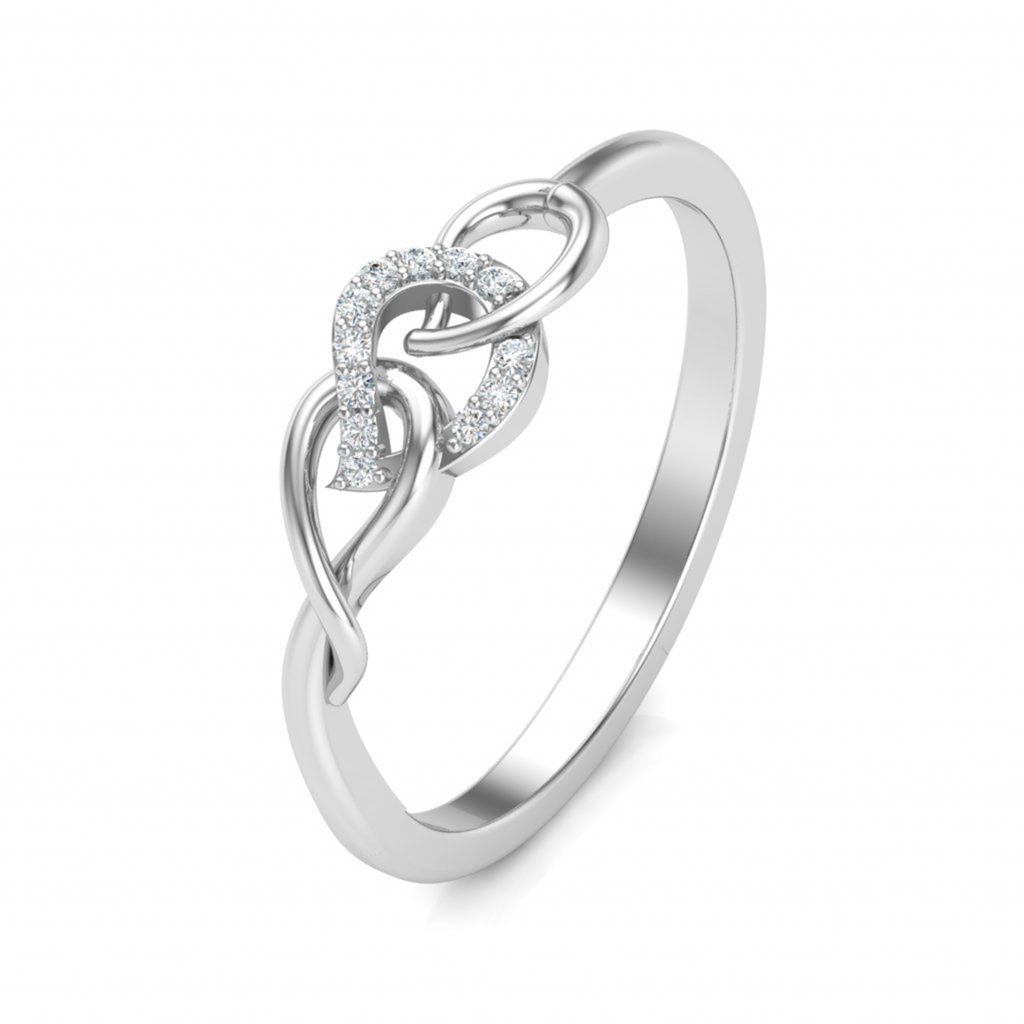 Unique Platinum Ring
