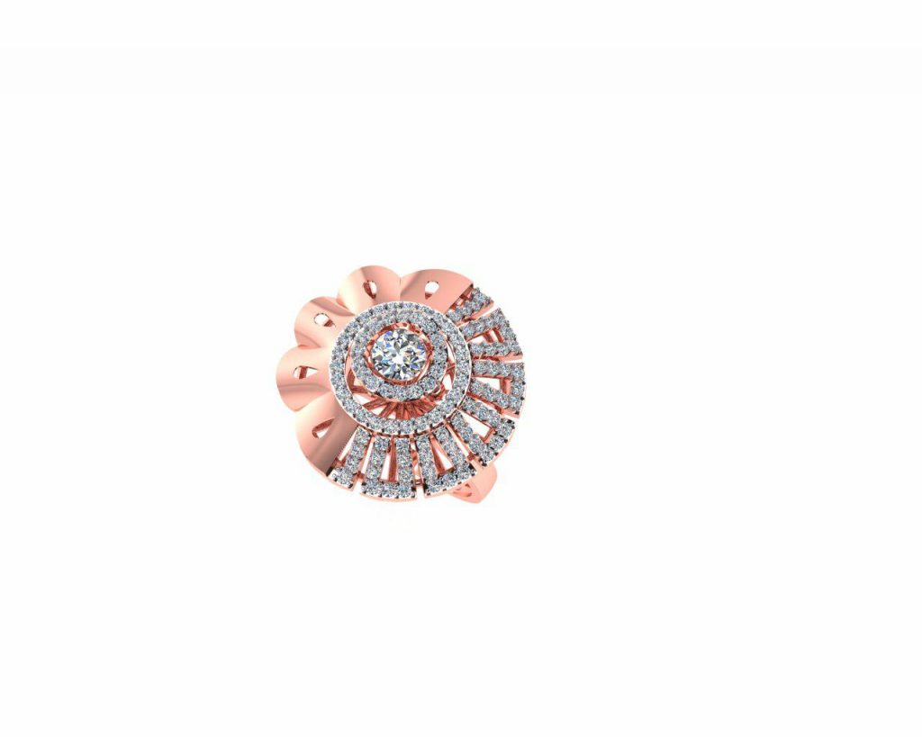 Elegant Rose Gold Ring