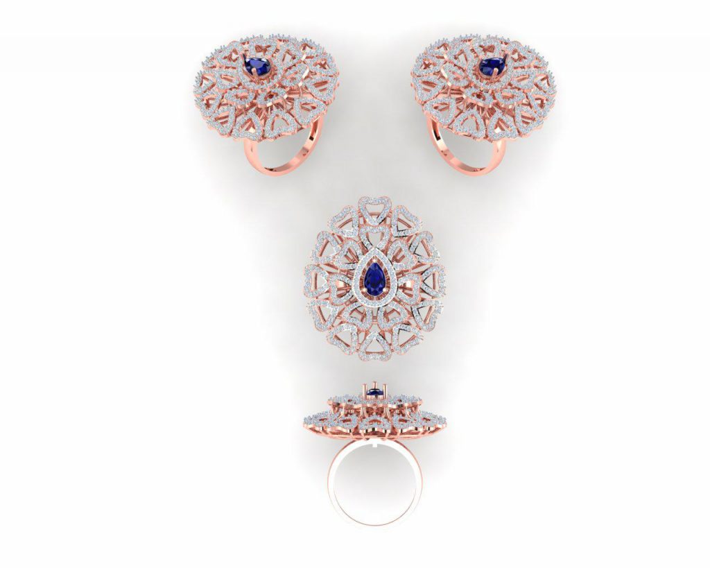 Mesmerizing Rose Gold Ring
