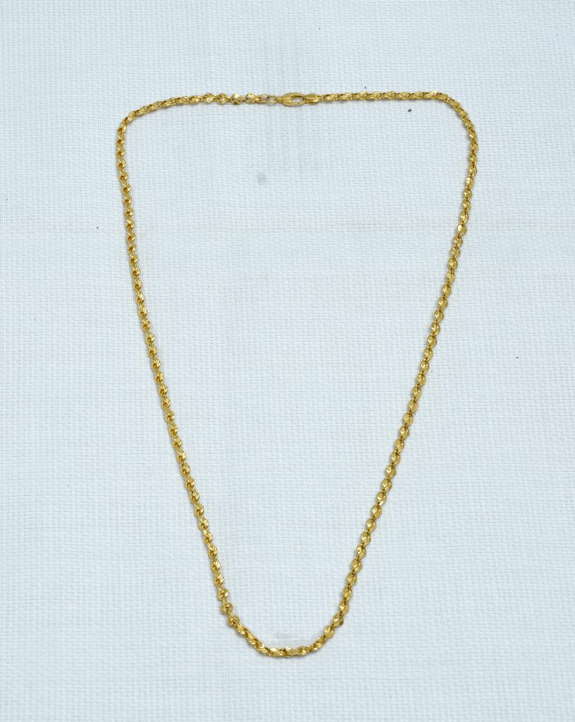 Donut Lock Gold Chain - Image 2